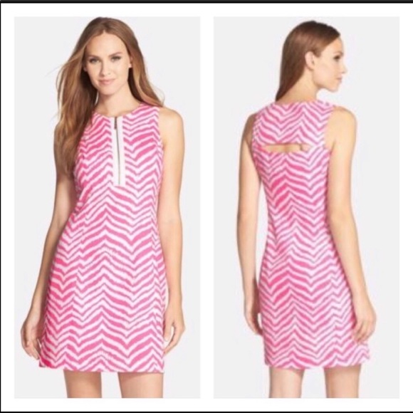 Lilly Pulitzer Penelope Pink Shift Dress - Picture 1 of 7